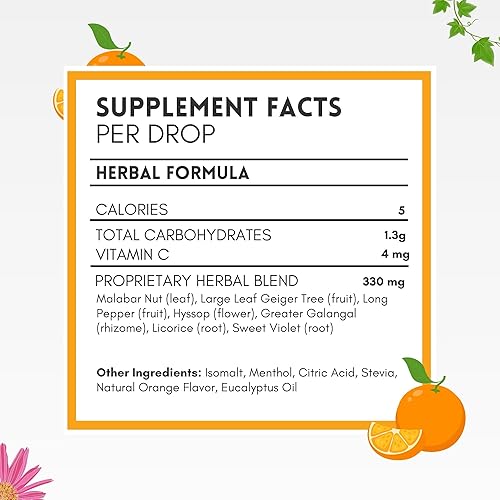 Miniatura 5 de HERBION Naturals - Gotas para la tos, sin azúcar con stevia, suplemento dietético, alivia la tos, para adultos y niños mayores de 6 años, 25