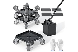 3000LB Capacity Furniture Moving Dolly - Effortlessly Lift and Relocate Heavy Objects