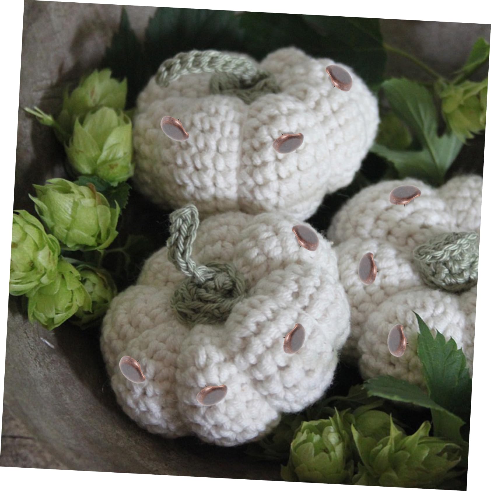 ARTIBETTER DIY Handcraft Material 50pcs Metal Scrapbook Brads Paper Fastener Brads for Paper Crafts