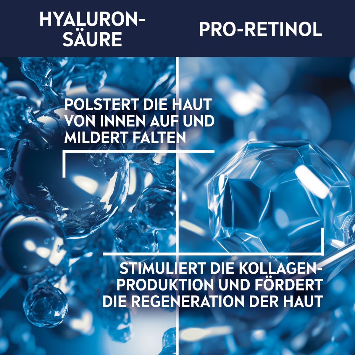 NIVEA MEN Hyaluron Przeciwzmarszczkowy krem-żel nawilżający do twarzy dla mężczyzn z kwasem hialuronowym i pro-retinolem, 50 ml