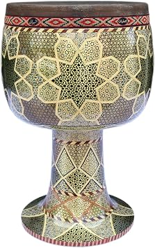 Special Persian Khatam Tonbak Tombak Zarb Percussion Musical Instrument SHZ-5