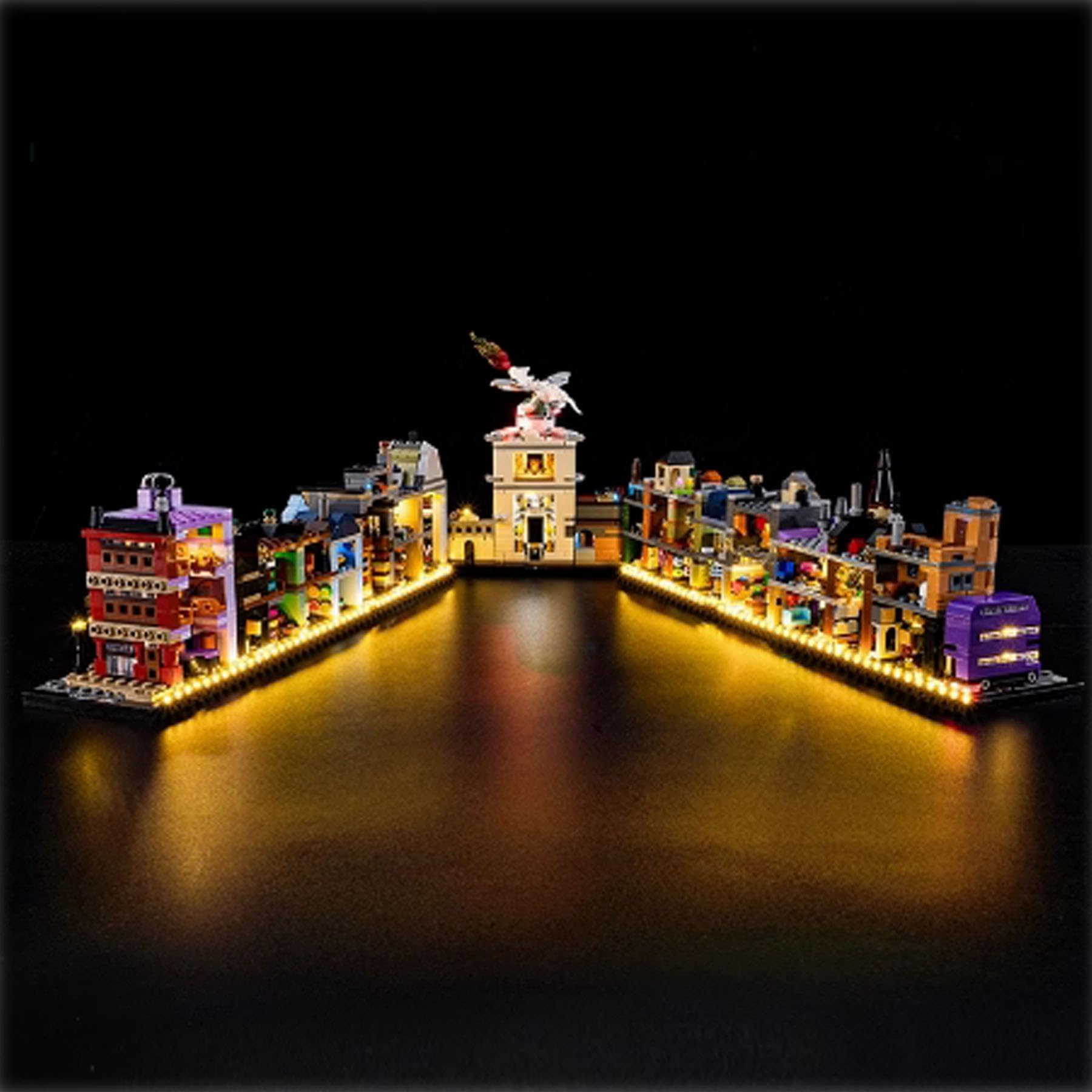 LED Lighting Compatible with Lego 76444 Diagonal Lane Model, Lighting Kit Compatible with Lego 76444, Provides Lighting for Model, Model Kit Not