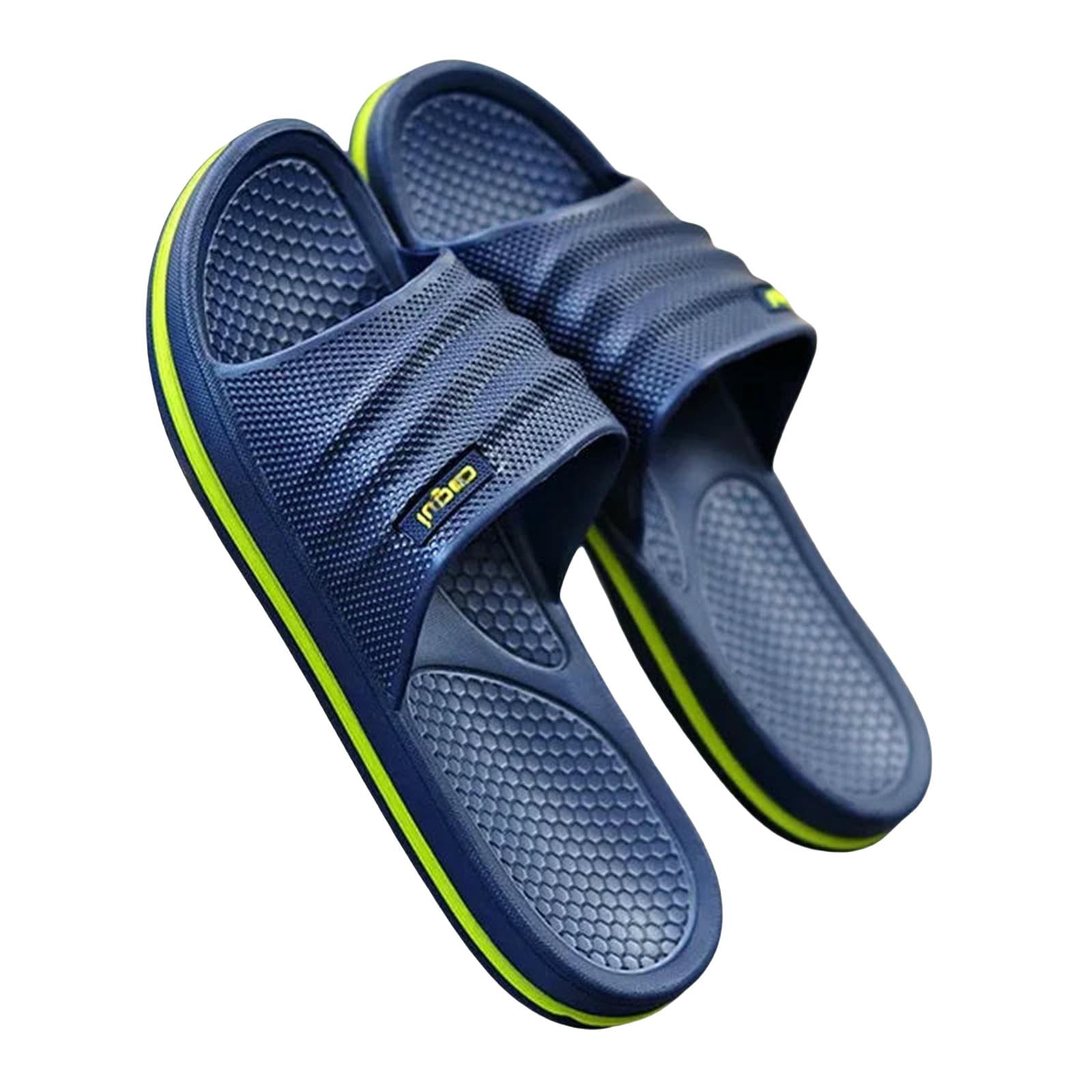 Claquette Hommes Slippers pour Eva Sallets De Salle Salles-Bleu Foncé-43