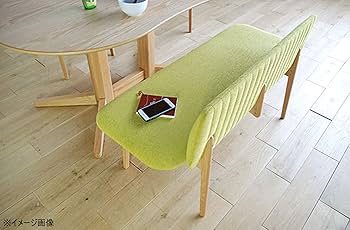 大幅値下げ【モリタインテリア】ダイニングベンチ Amazon｜モリタインテリア工業 ベンチ ナチュラル/ノエルミモザ 幅138