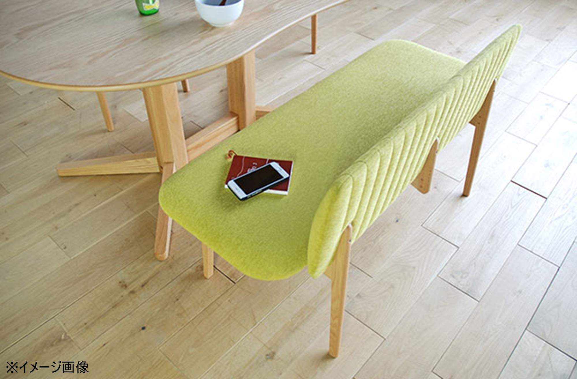 Amazon｜モリタインテリア工業 ベンチ ナチュラル/ノエルミモザ