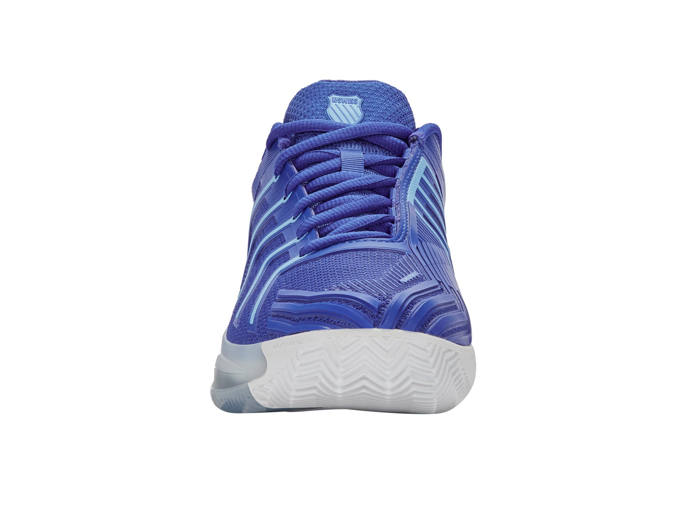 K-Swiss ULTRASHOT 4 Clay Tennis Shoe, Dazzling Blue/White/Baltic Sea, 44 EU