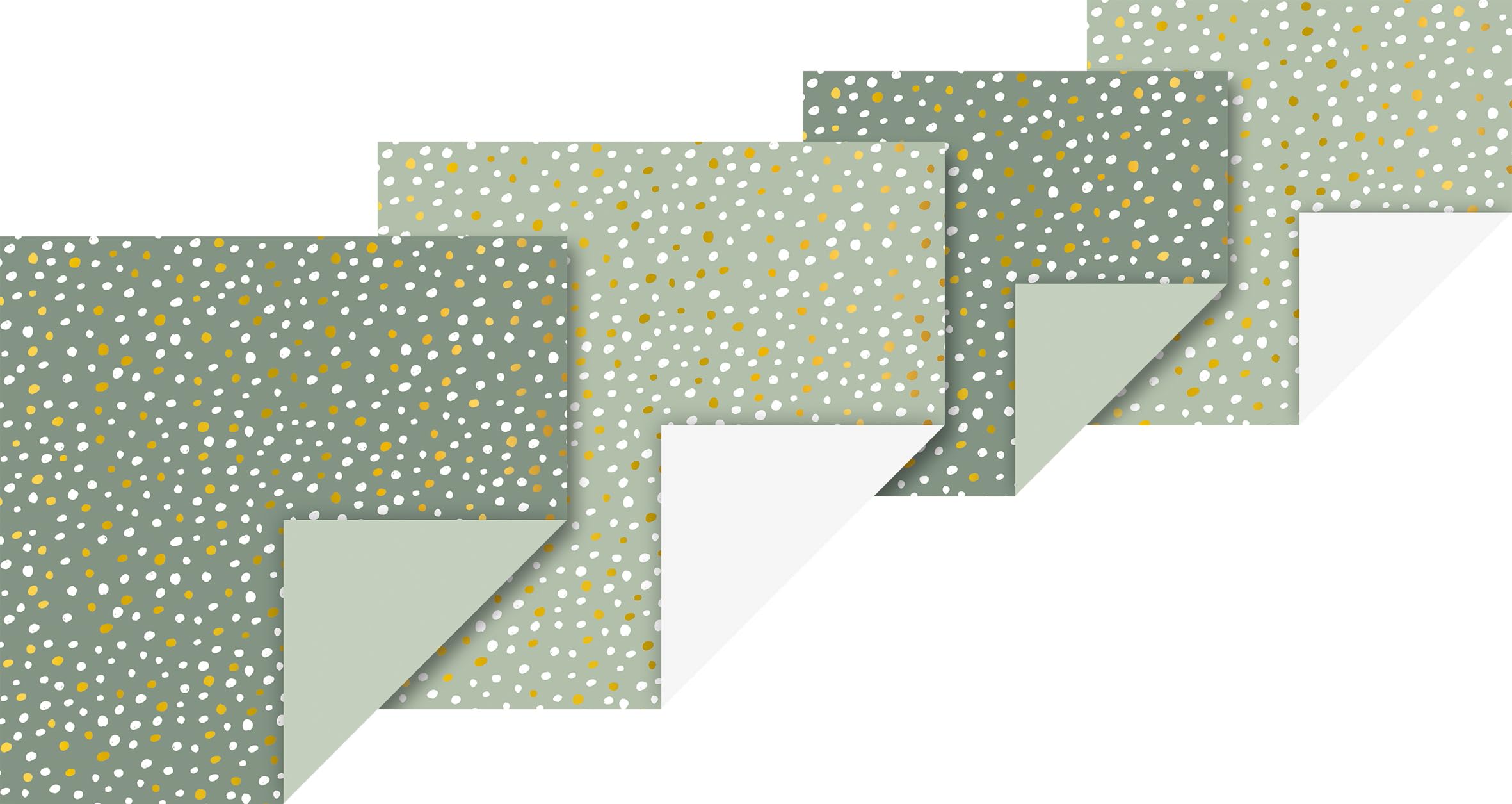 Heyda Eucalyptus 3D Fir Trees Origami Paper Folding Set