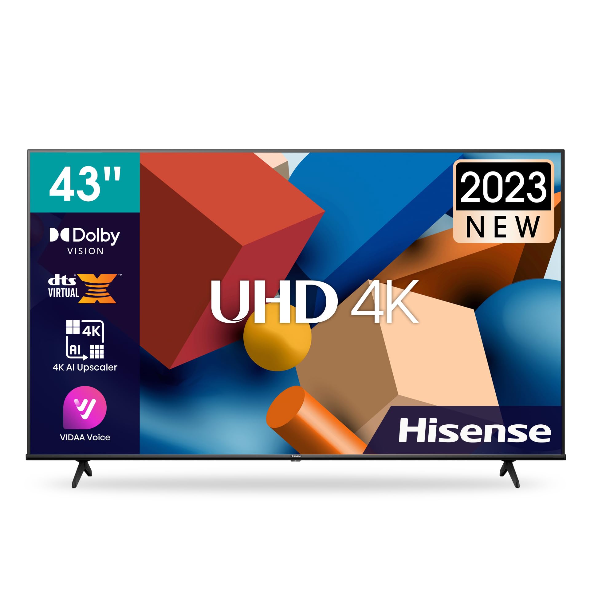 新品未使用 Hisense A6Kシリーズ 43V型 4Kテレビ 43型で約7万円から、新エンジン搭載のハイセンス4K液晶テレビ
