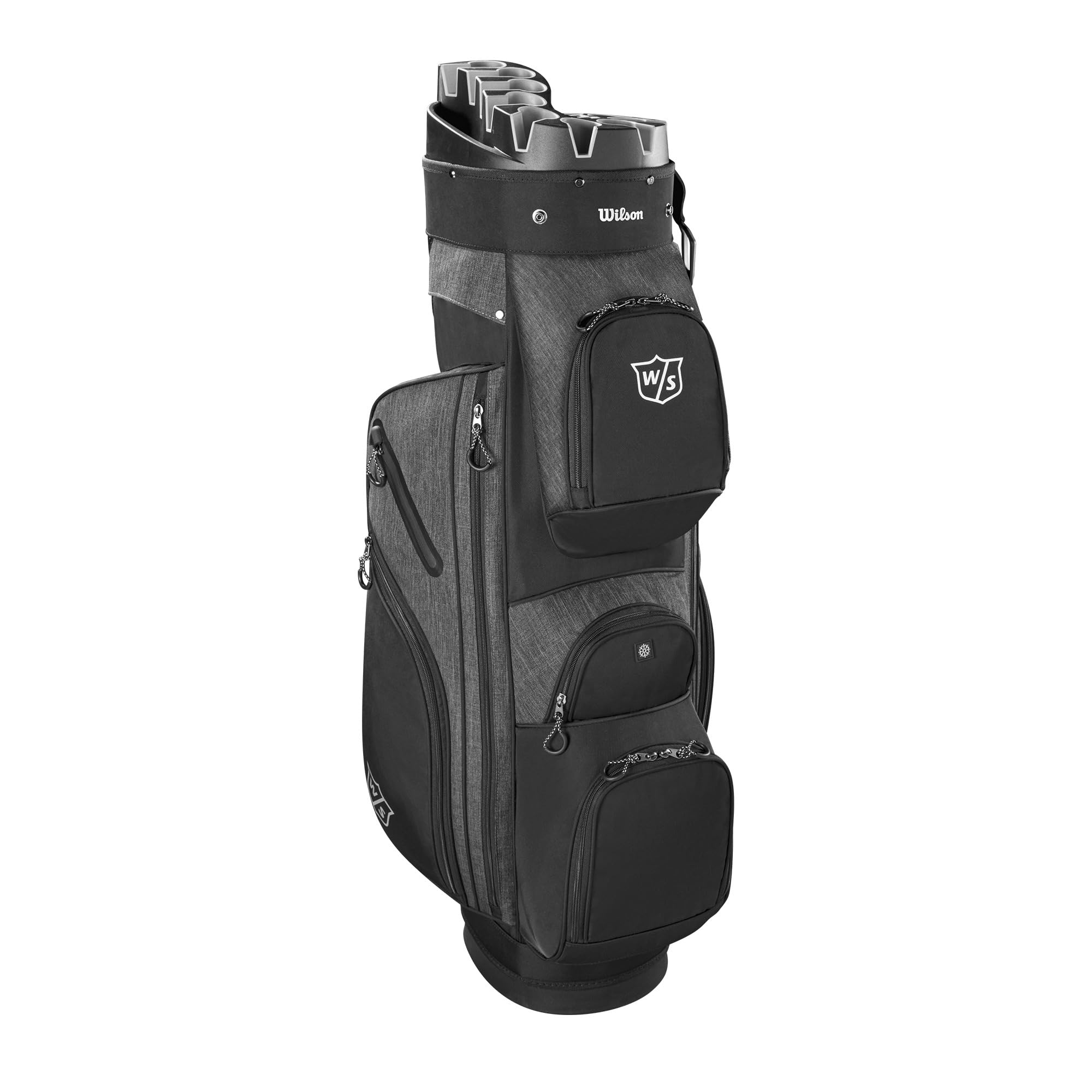 Wilson Staff Golf I-Lock Dry Cart Bag Męska torba na kółkach 14-kierunkowy przegroda