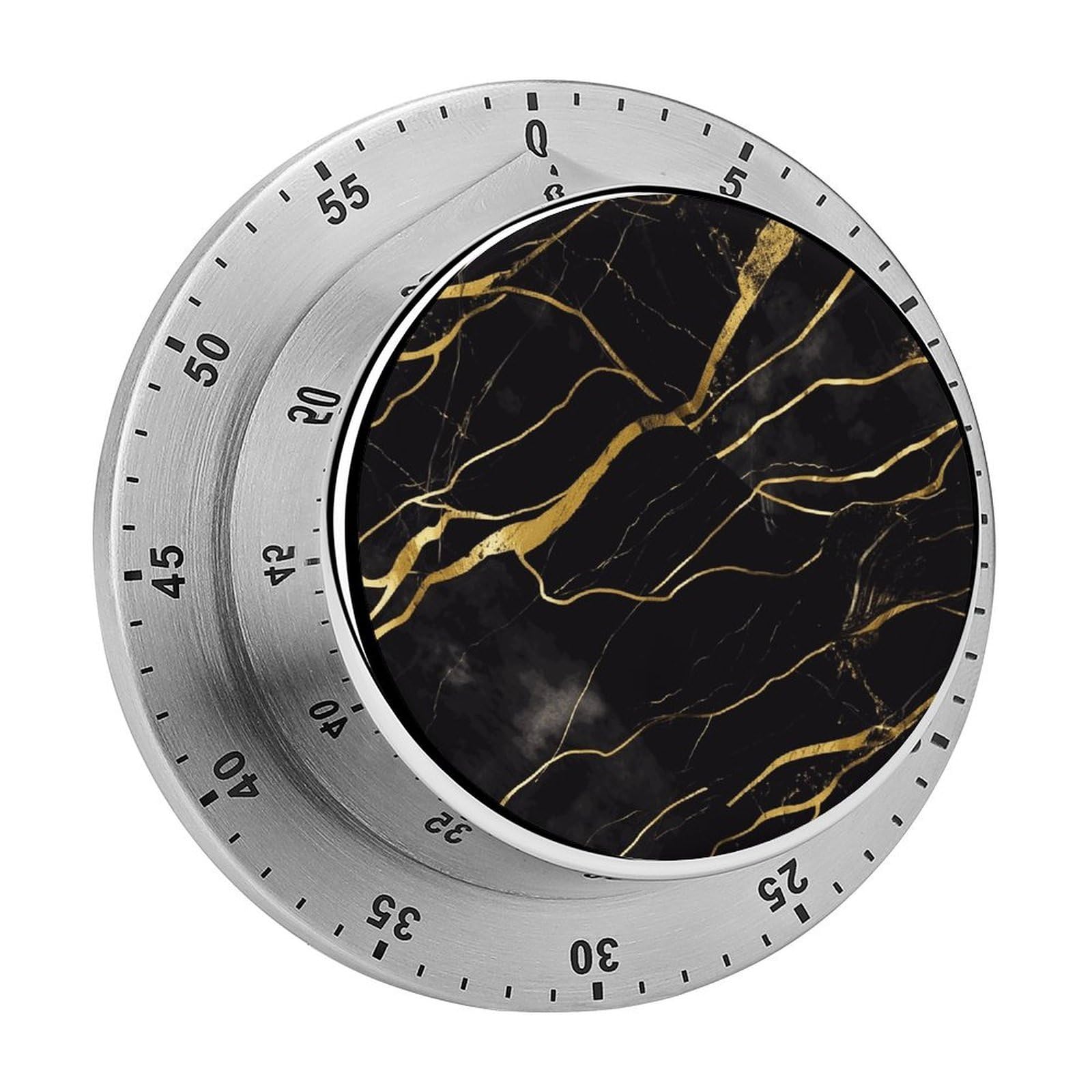 Temporizador mecánico sin baterías con alarma fuerte para cocina y escritorio