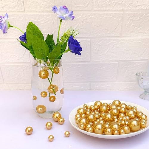 Miniatura 5 de 140 perlas para relleno de jarrón, sin agujero, cuentas para jarrón, maquillaje, centro de mesa, decoración de mesa del hogar, día de San Valentín,