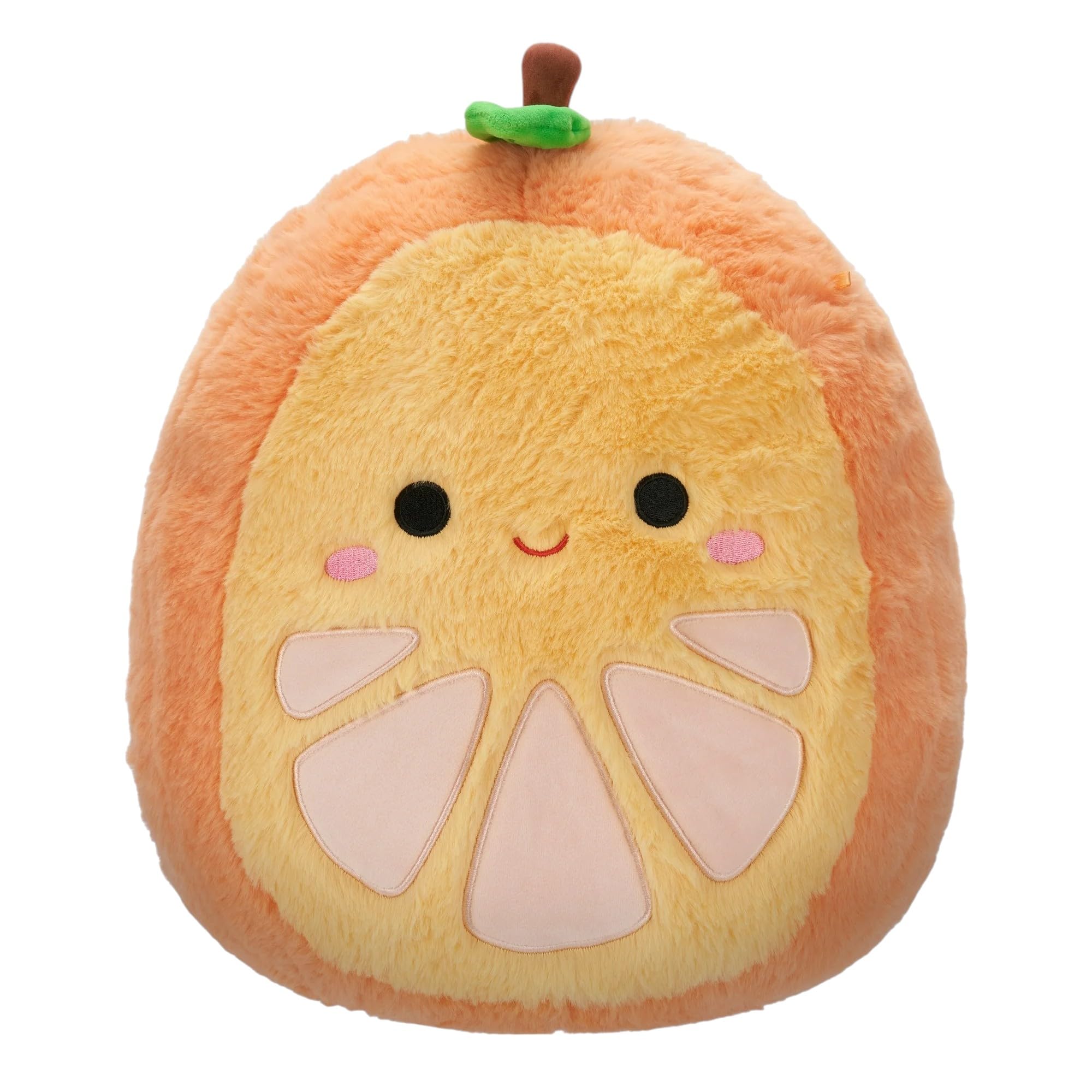 Squishmallows Official Jazwares Fuzz-A-Mallows 12-Inch Orin Orange - Add Orin to Your Squad