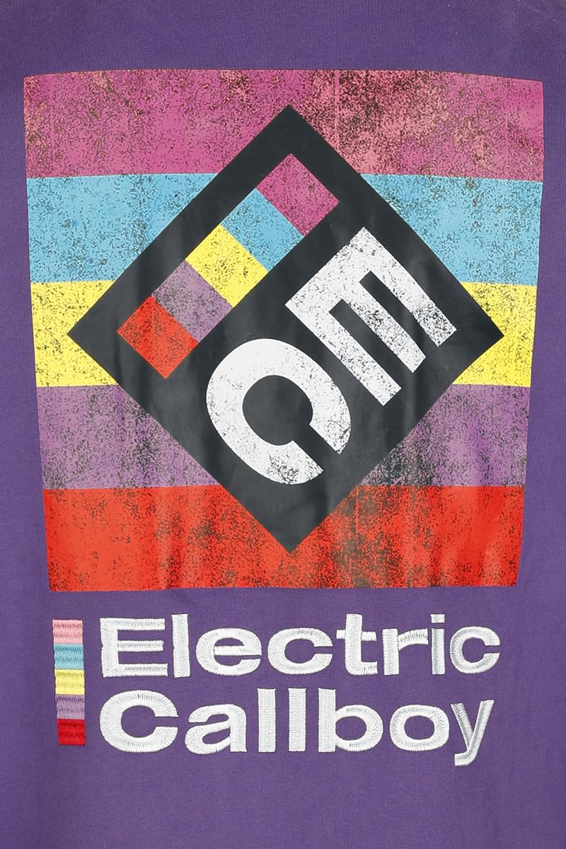 Electric Callboy Up and Down Varsity Jacket Männer Collegejacke multicolor