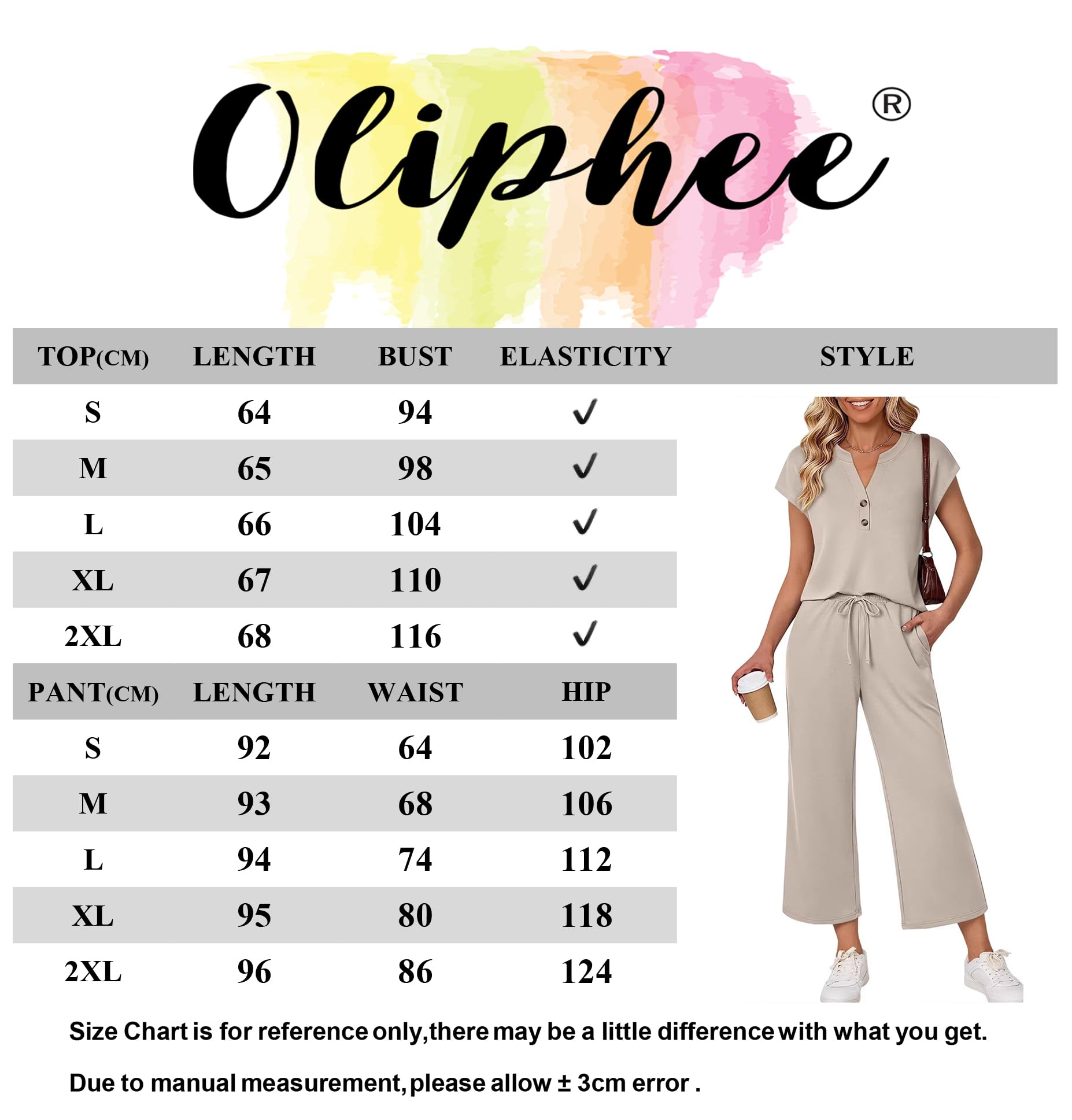 Chándal Mujer 2 Piezas Conjunto Deportivo Mujer Top Cuello V y Pantalones Pierna Ancha Conjunto Mujers Chic y Elegante Chándal Casual Vacation Verano