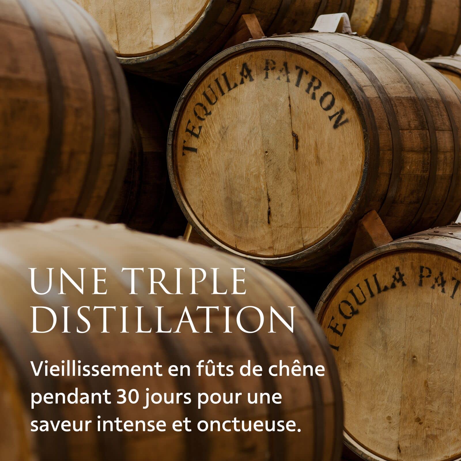 Tequila ultra premium Gran PATRÓN Platinum, 40 % d'alc., 70 cl / 700 ml, produite artisanalement et en petite quantité au Mexique avec les meilleurs agaves bleus Weber