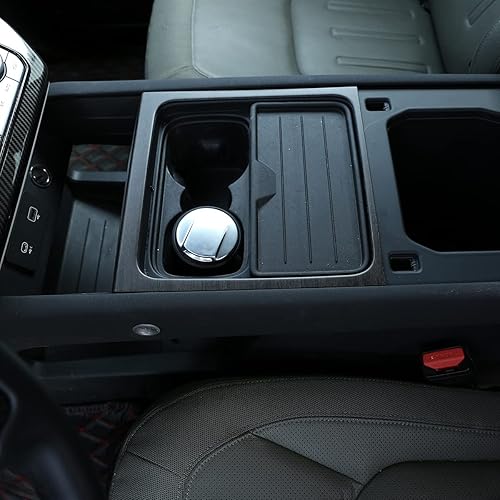 Miniatura 4 de YIWANG Caja de almacenamiento de plástico ABS para consola central de automóvil, marco exterior, calcomanía decorativa para Land Rover Defender 110