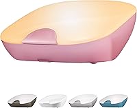 Vista 1 de Enbrighten SleepLite LED de mesa, luz nocturna, sensor táctil, regulable, luz de sueño ámbar/blanca, funciona con pilas, lámpara de noche, ideal