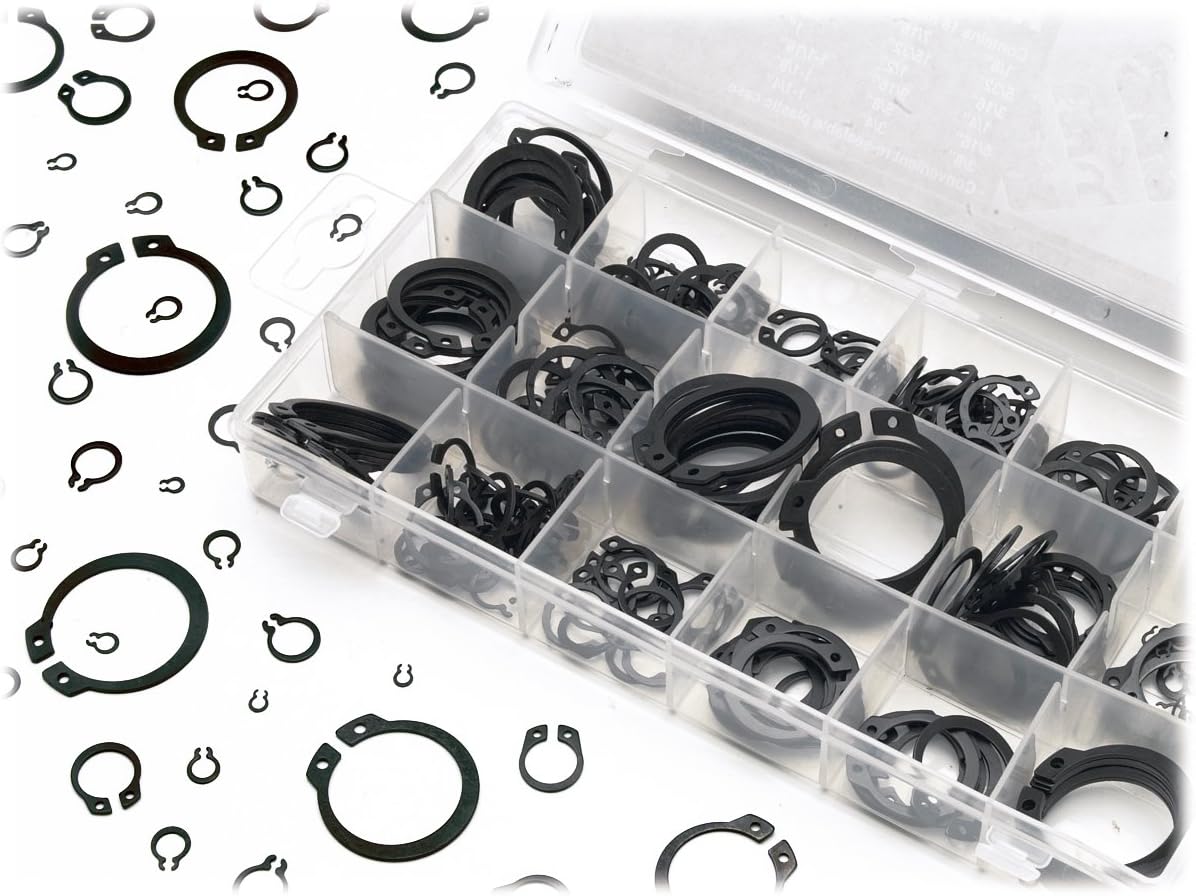 Exclusive Performance Tool W5212 300pc External Snap Ring Assortment
