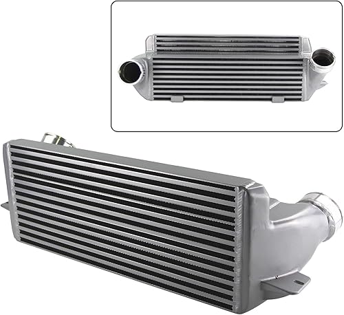 Miniatura 6 de Intercooler Turbo de aluminio de montaje delantero para motores BMW N54/N55 E82 E88 135i 08-13, E90 E92 335i 07-11, E89 Z4 10-16, E82 1M 11-13 BM