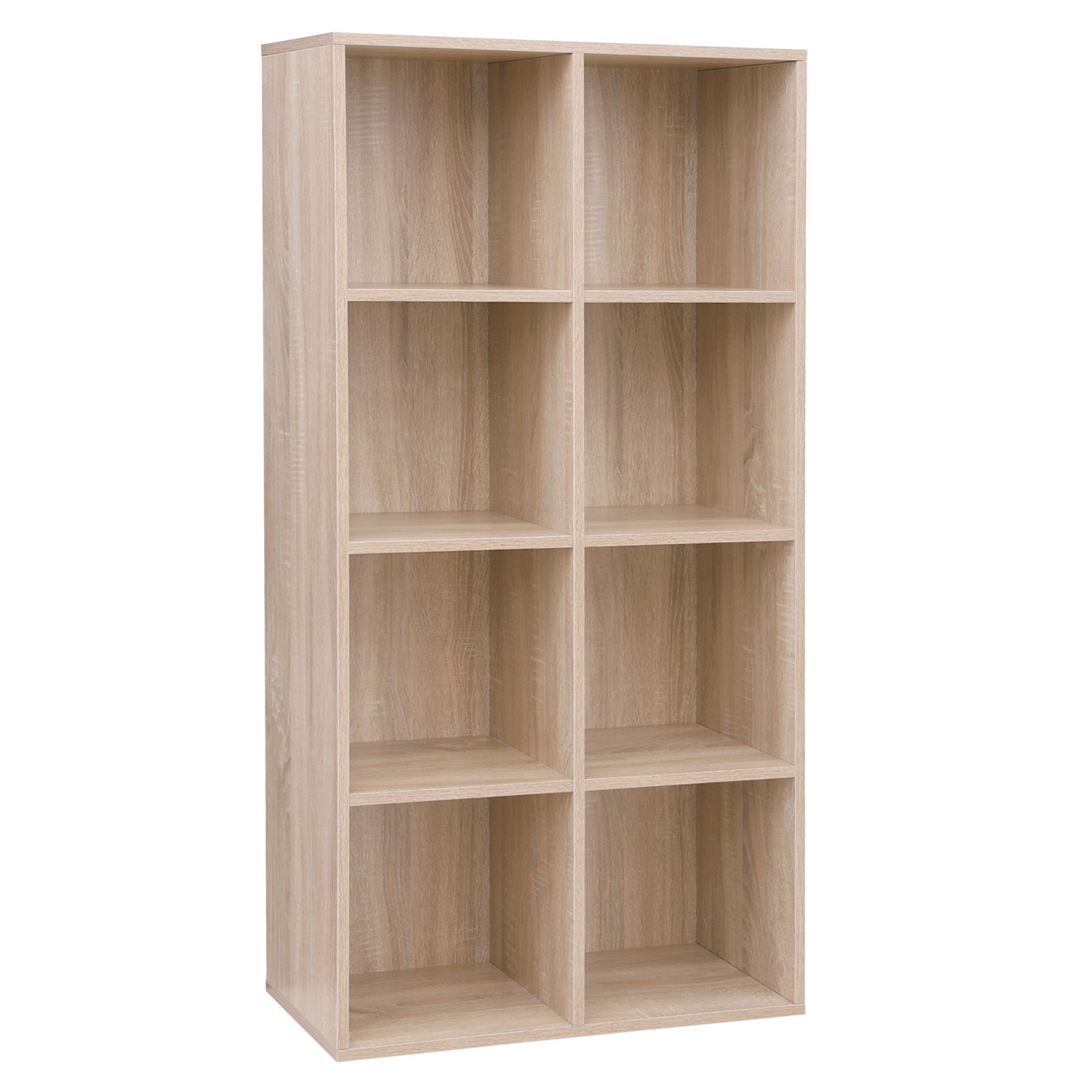 Buy VASAGLE 8Cube Storage Bookshelf, Wooden Bookcase and Display Shelf