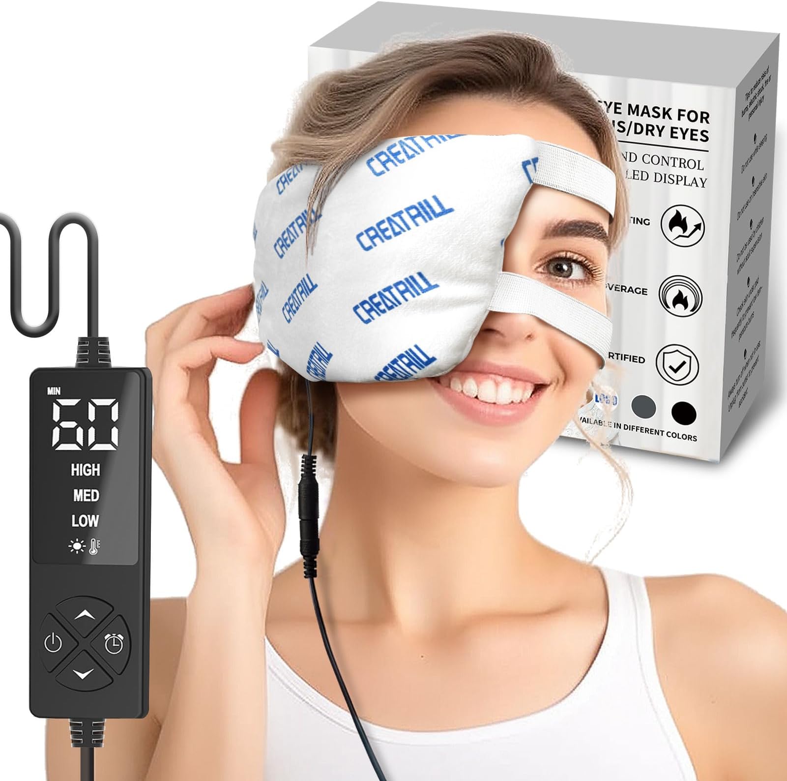 CREATRILL Stye Eye Treatment，Moist Heat Stye Eye Compress