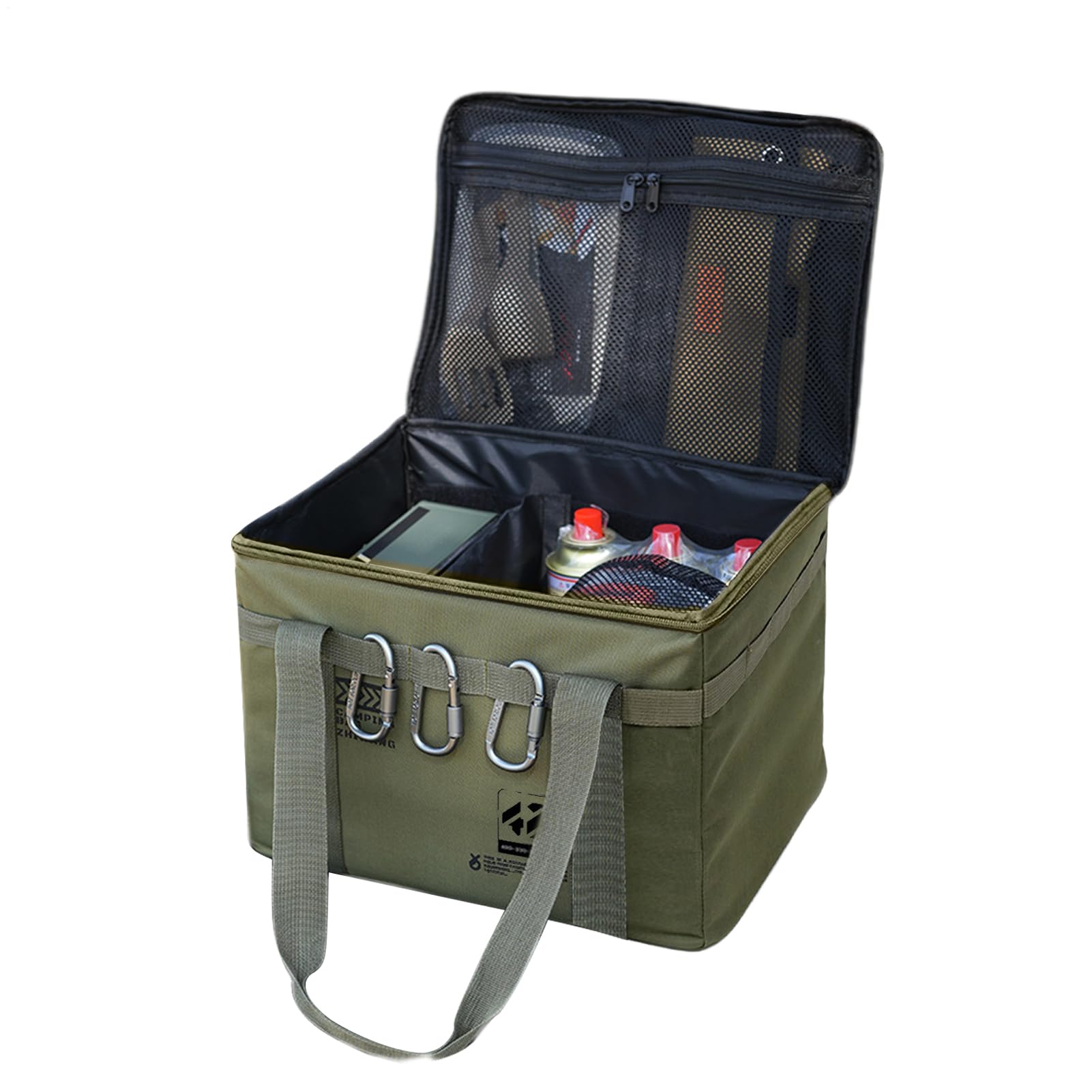 Borse Portaoggetti da Campeggio Contenitore Resistente Con Maniglie Per | Organizer Attrezzatura Camping Per Ogni Esigenza Di Trasloco Viaggio Palestra Spesa E Cucina