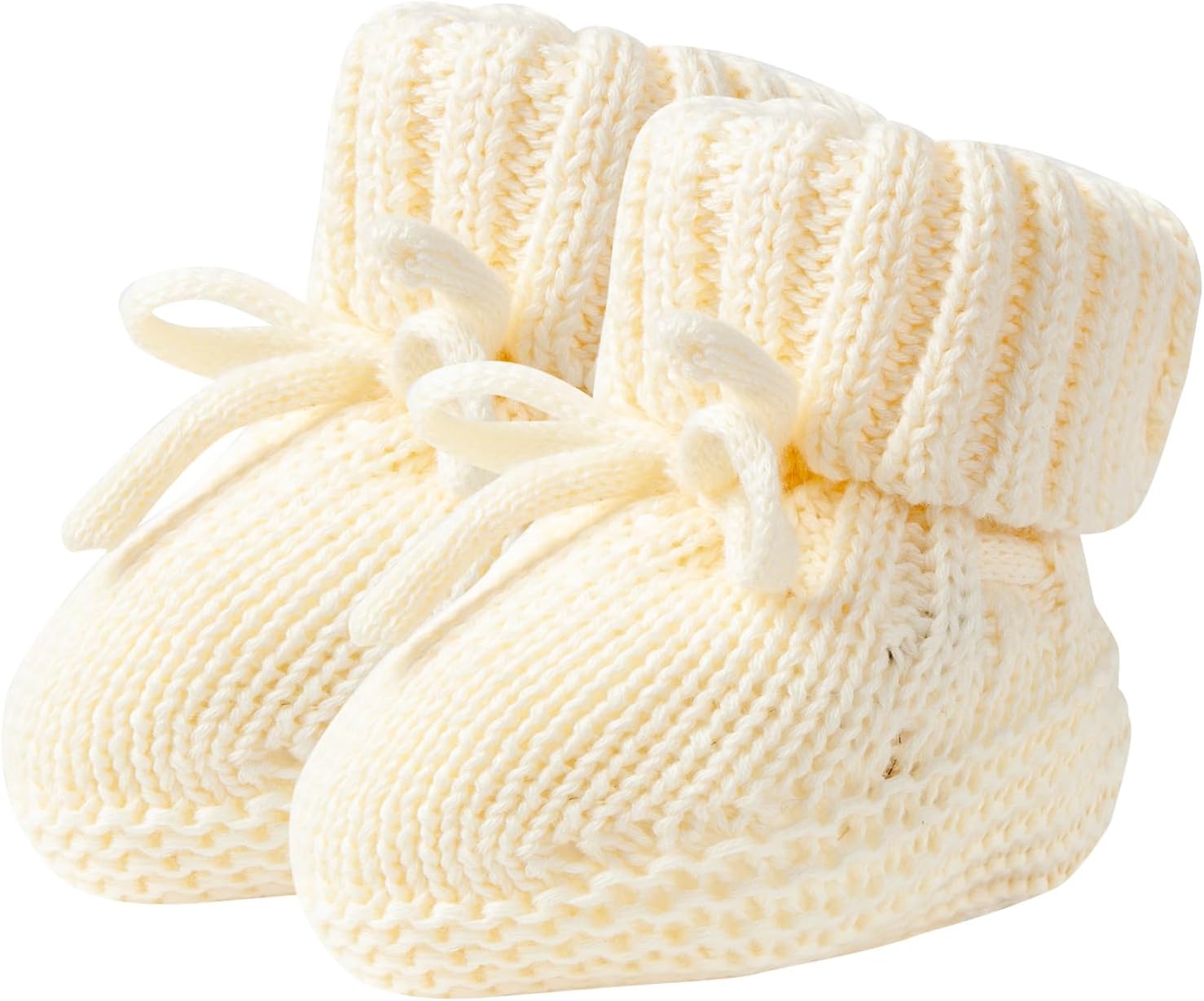 XIMEO Newborn Baby Shoes | Soft Knitted Infant Booties | Warm, Cozy & Lightweight Shoes for Boys & Girls