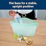 Dr. Brown’s 100% Silicone Microwave Steam Sterilizer Bag for Baby Bottles, Breast Pump Parts & Other Toddler Accessories, Reusable Sterilizing Bag - Packaging May Vary