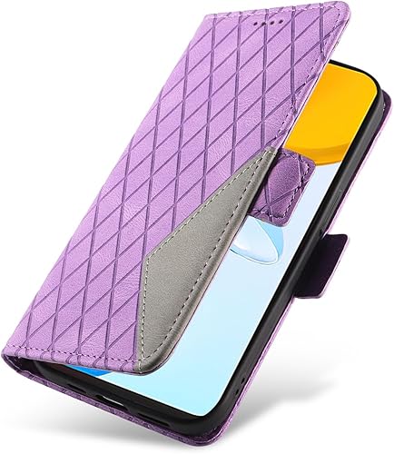 Miniatura 8 de Honor X7 & Honor Play 30 Plus Wallet Case, Premium PU Leather Magnetic Flip Case with Card Slots Kickstand, Luxury Protective Folio Cover Compatible