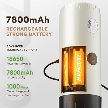 3-in-1 Portable Electric Espresso Machine Self-Heating,White