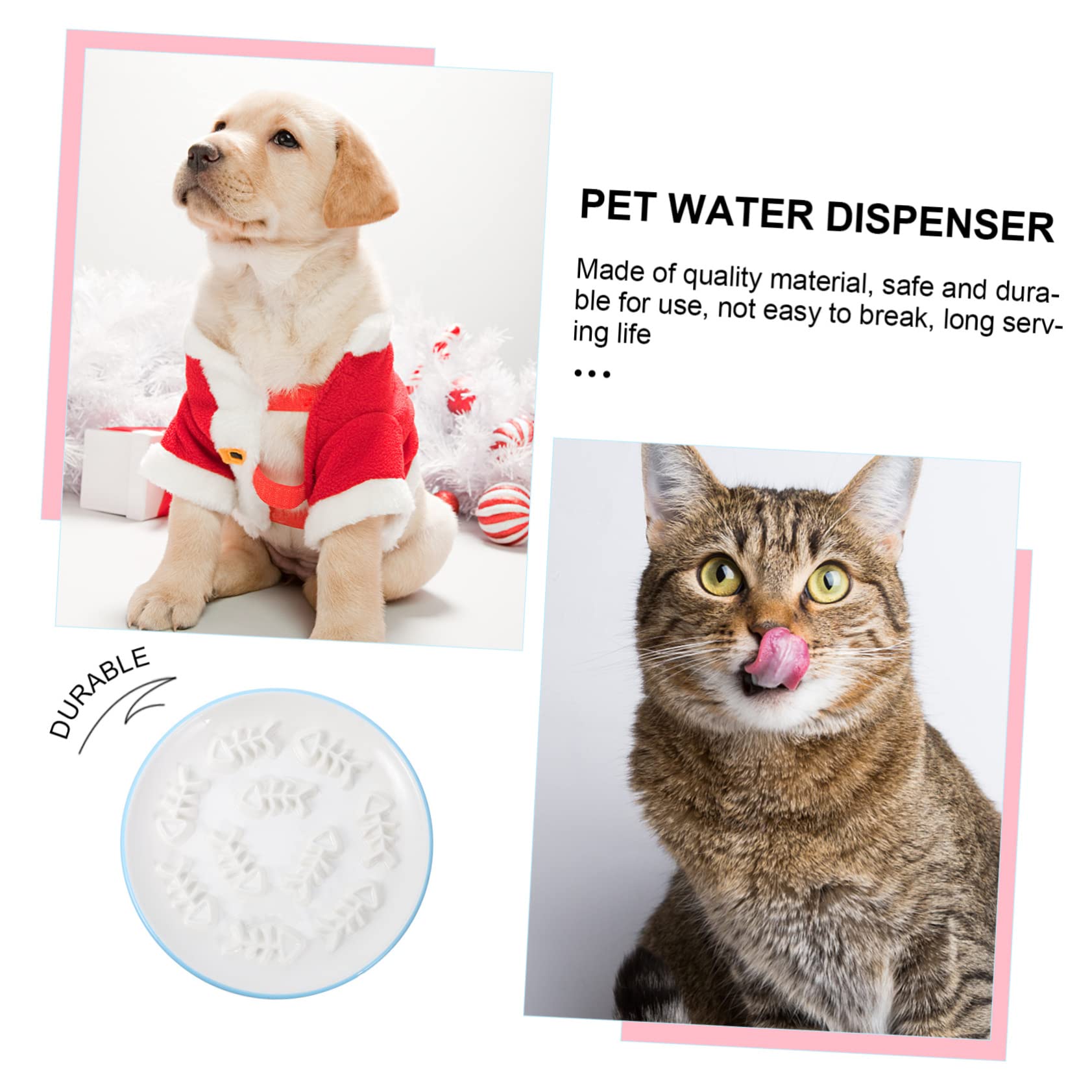 Sosoport 1pieza Comedero Antivoracidad Cerámico para Perros y Gatos Plato De Alimentación Lento para Mascotas para Entrenamiento y Control De Apetito