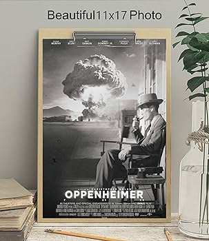 Amazon.co.jp: Kerry dober モノクロ オッペンハイマー 映画ポスター