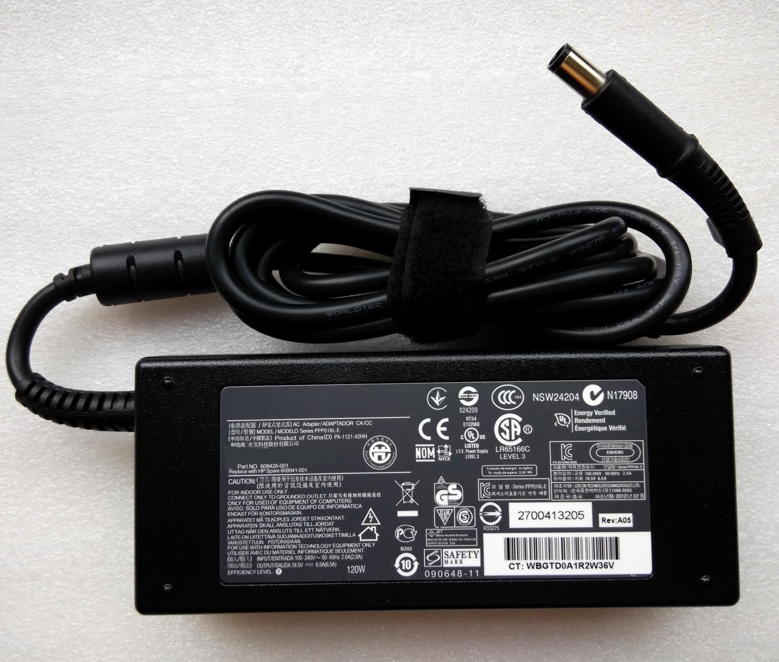 HP Pavilion dv6 win11/i7/16GB/BD/ACアダプタ Amazon.com: New Genuine Original 18.5v 6.5a 120W AC Adapter Power