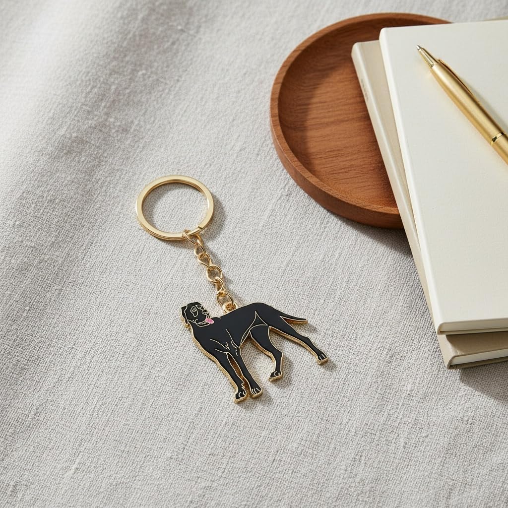Pet Dog Keychain for Women Men,Cute Puppy Dog Animal Key chain Accessories Gifts For Car,Backpacks,Bag,Purse image 5