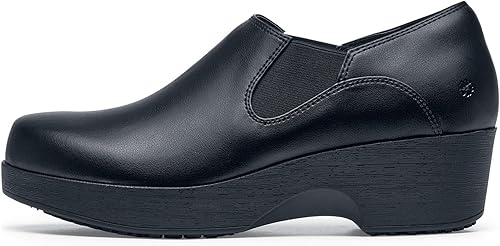 Miniatura 14 de Shoes for Crews Zuecos de trabajo antideslizantes para mujer, cómodos, antideslizantes, para el servicio de alimentos, hospitalidad, mantenimiento y