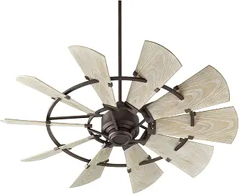 Windmill 52-Inch Damp Fan - Oiled Bronze