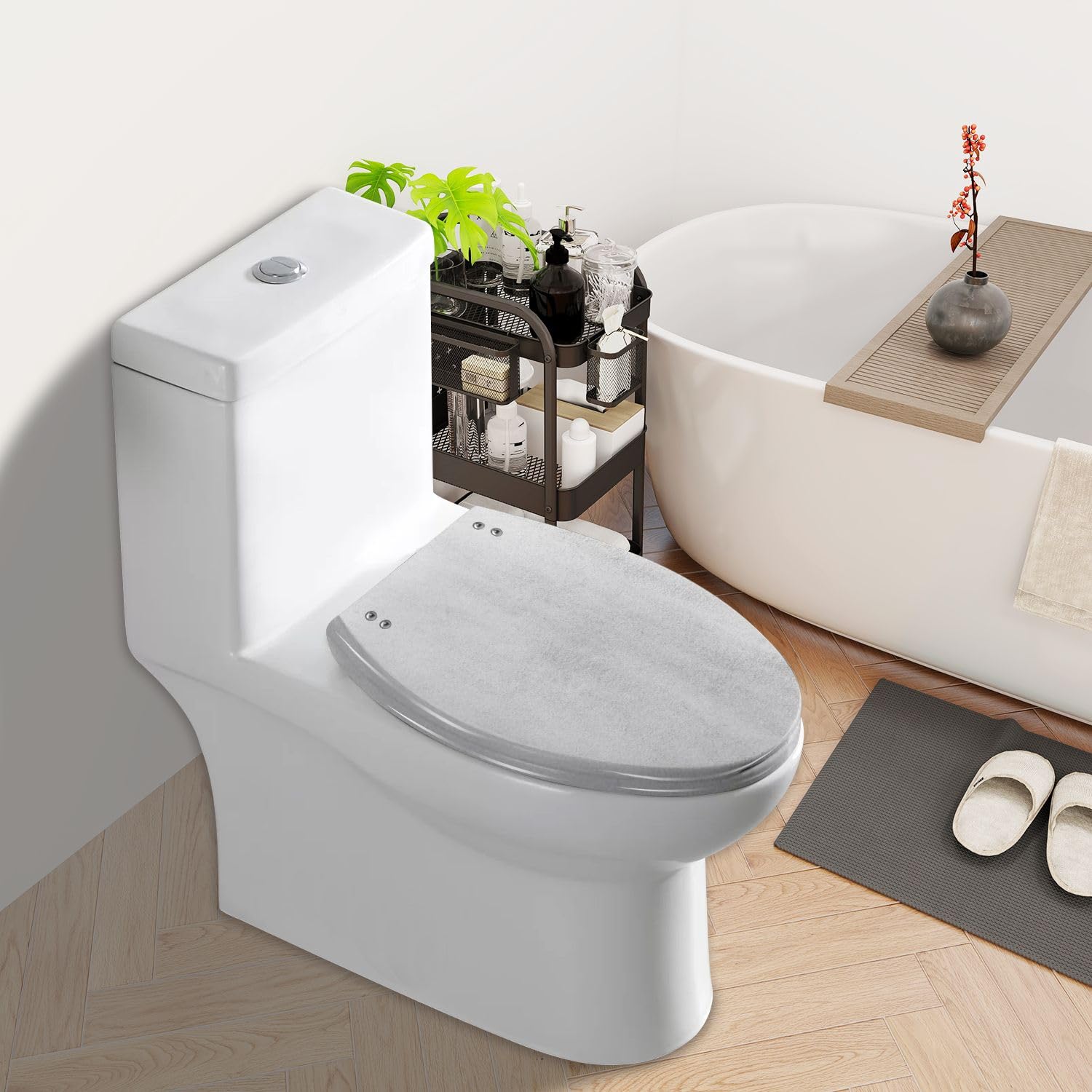 Elongated Toilet Seat stone texture for backgrounds photo Resin Toilet Seat Quietly Slow Close with Quick-Release Hinges Toilet Seat with Cover Easy to Clean Install