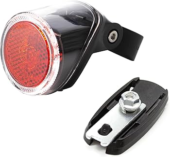 Amazon | クロップス(crops) 自転車 ソーラー充電 反射板テールライト