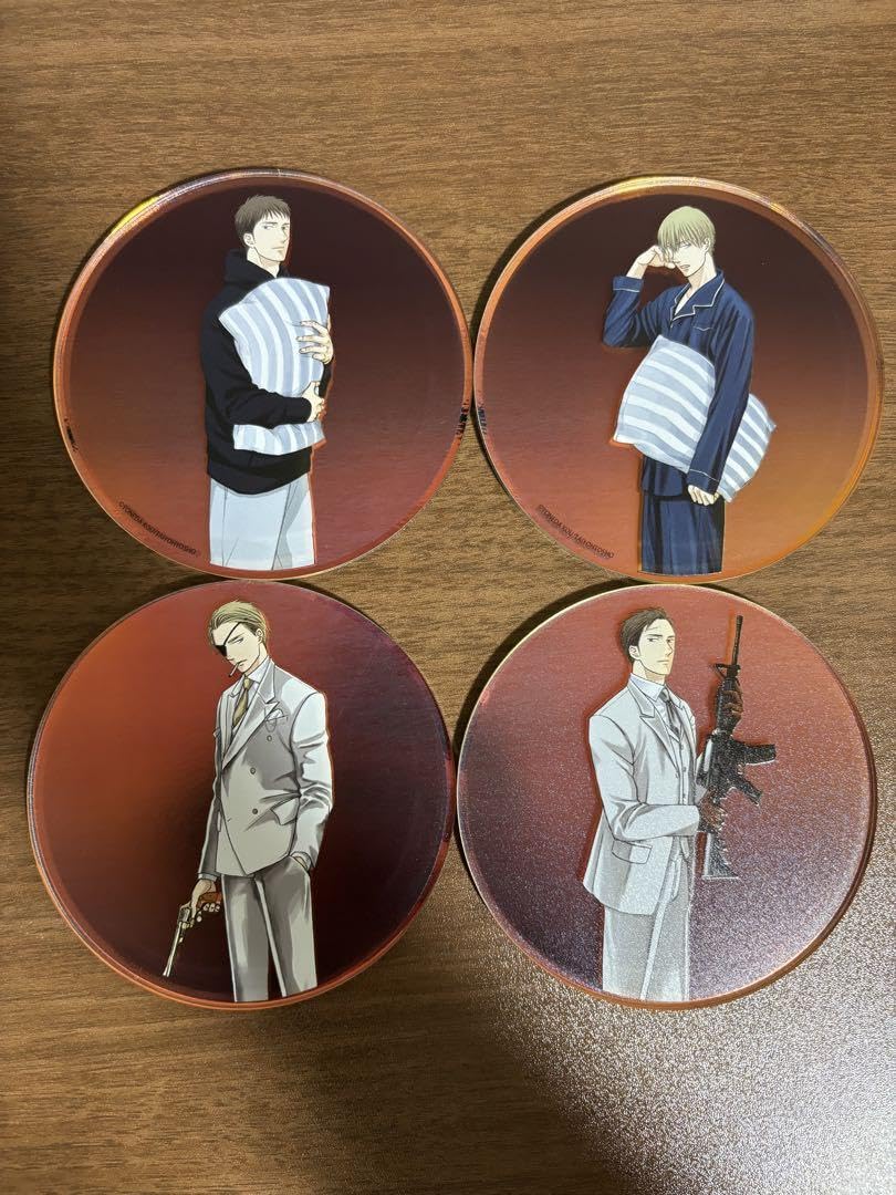 Amazon.co.jp: 囀る鳥は羽ばたかない コラボカフェ DayNight アクリル  