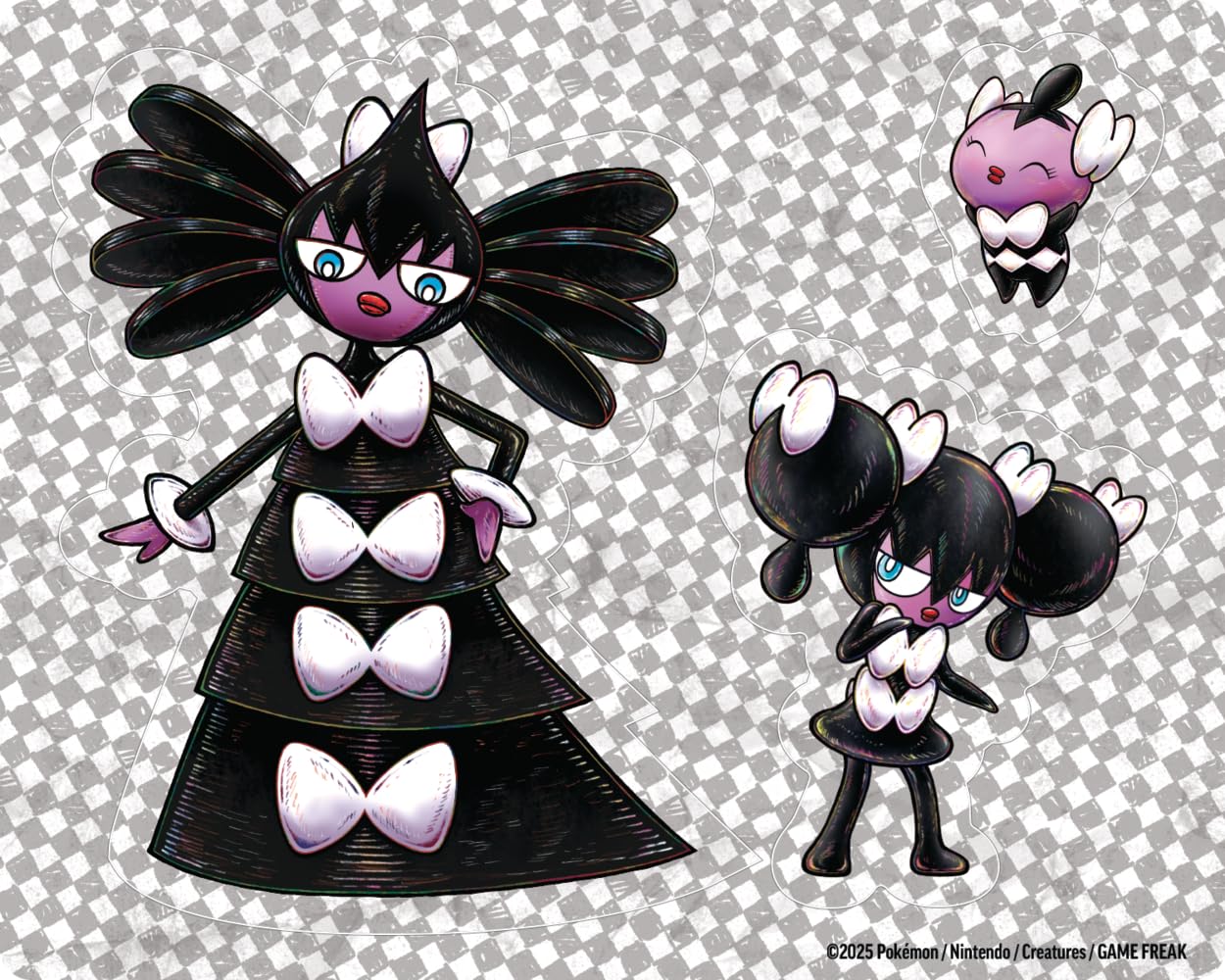 Pokémon: collezione con adesivi (Gothitelle) dell’espansione Scarlatto e Violetto - Fuoco Bianco del GCC (carta promozionale olografica e tre buste di espansione)
