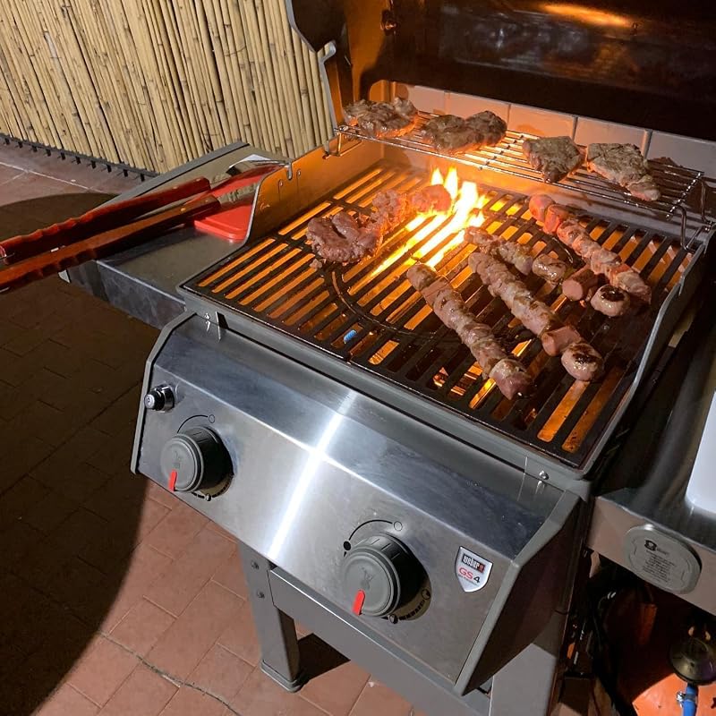 WELL GRILL Weber Spirit 210 szériához grill alkatrészek szett - égőcsövek, ízesítő rácsok, rács - For Spirit 200 Series