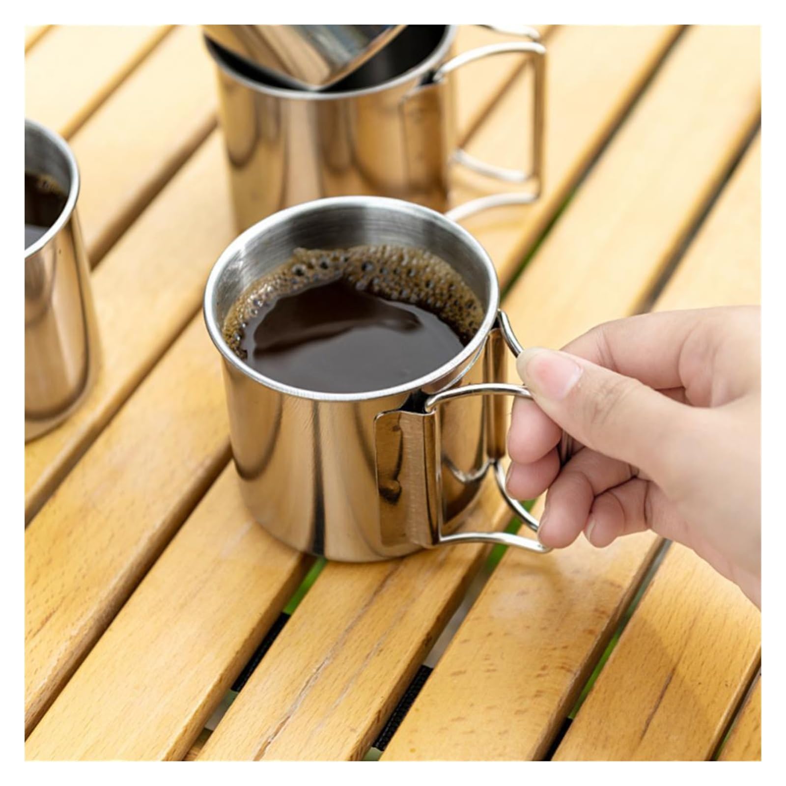 4 piece coffee mug set Filigree Set of 4 Mugs