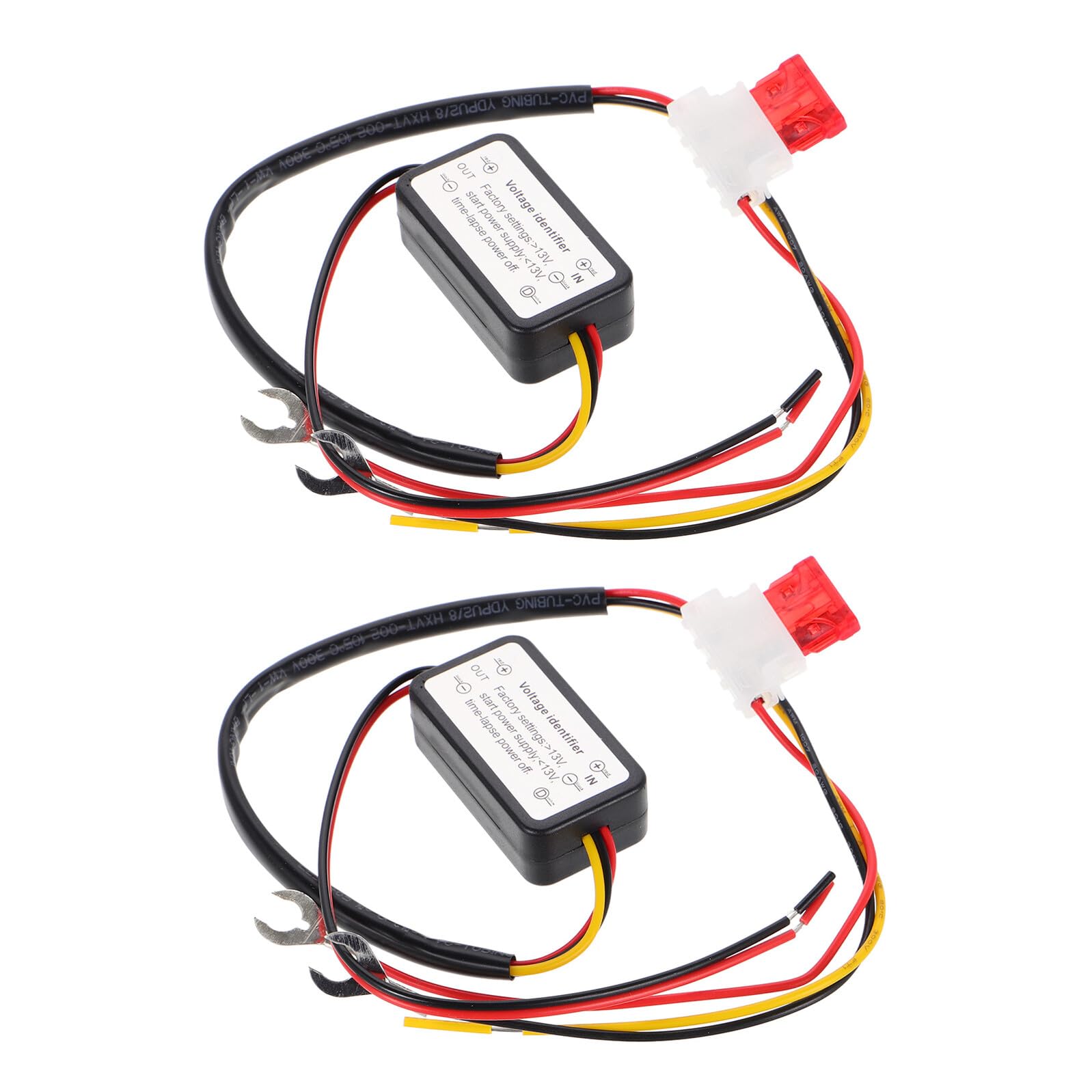 Cabilock 2 Szt. Szt Timer Do Świateł Do Jazdy Dziennej Drl z Inteligentnym Opóźnieniem Wyłączania Moduł Sterujący Światłami Samochodowymi dla Bezpiecznej i Płynnej Kontroli Oświetlenia Auta