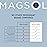 MAGSOL Magnesium Deodorant for Men, Aluminum Free, Baking Soda Free Natural Deodorant for Sensitive Skin, Long Lasting Odor Protection with Sweet Almond Oil, Patchouli 2.6 oz