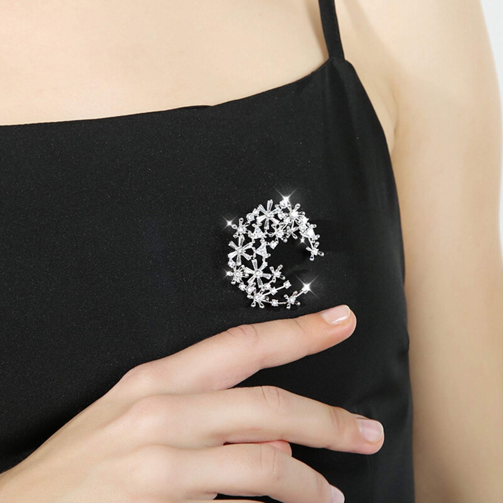 Damen-Broschen, 1 Stück Damen-Brosche, modischer Vintage-Stil, Elegante Mantelnadeln, Geburtstagsgeschenk, jährliches Party-Geschenk, Broschennadel