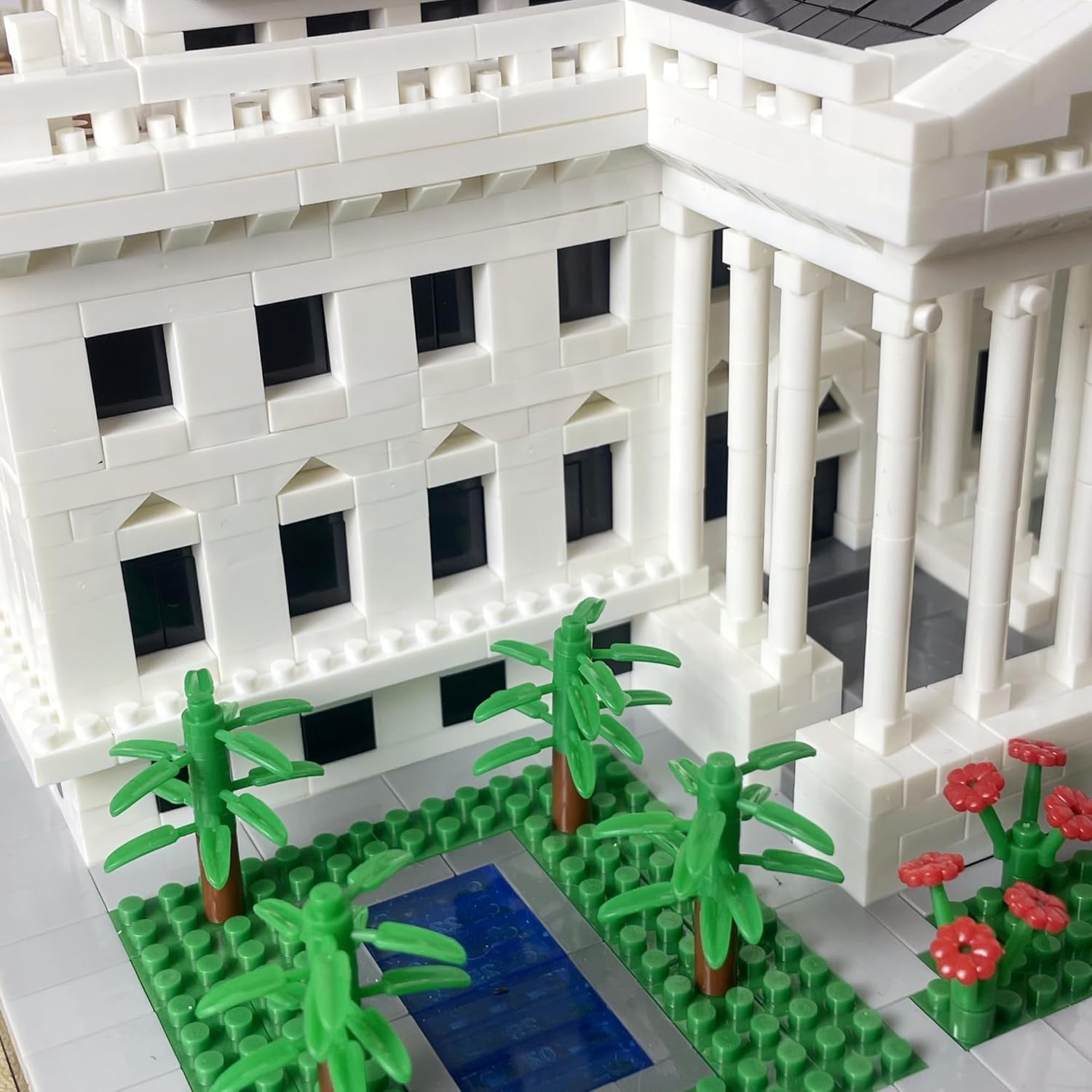US White House Micro Mini Building Blocks Toys for Adult Perfect Replica Educational Fun Display-Worthy Masterpiece