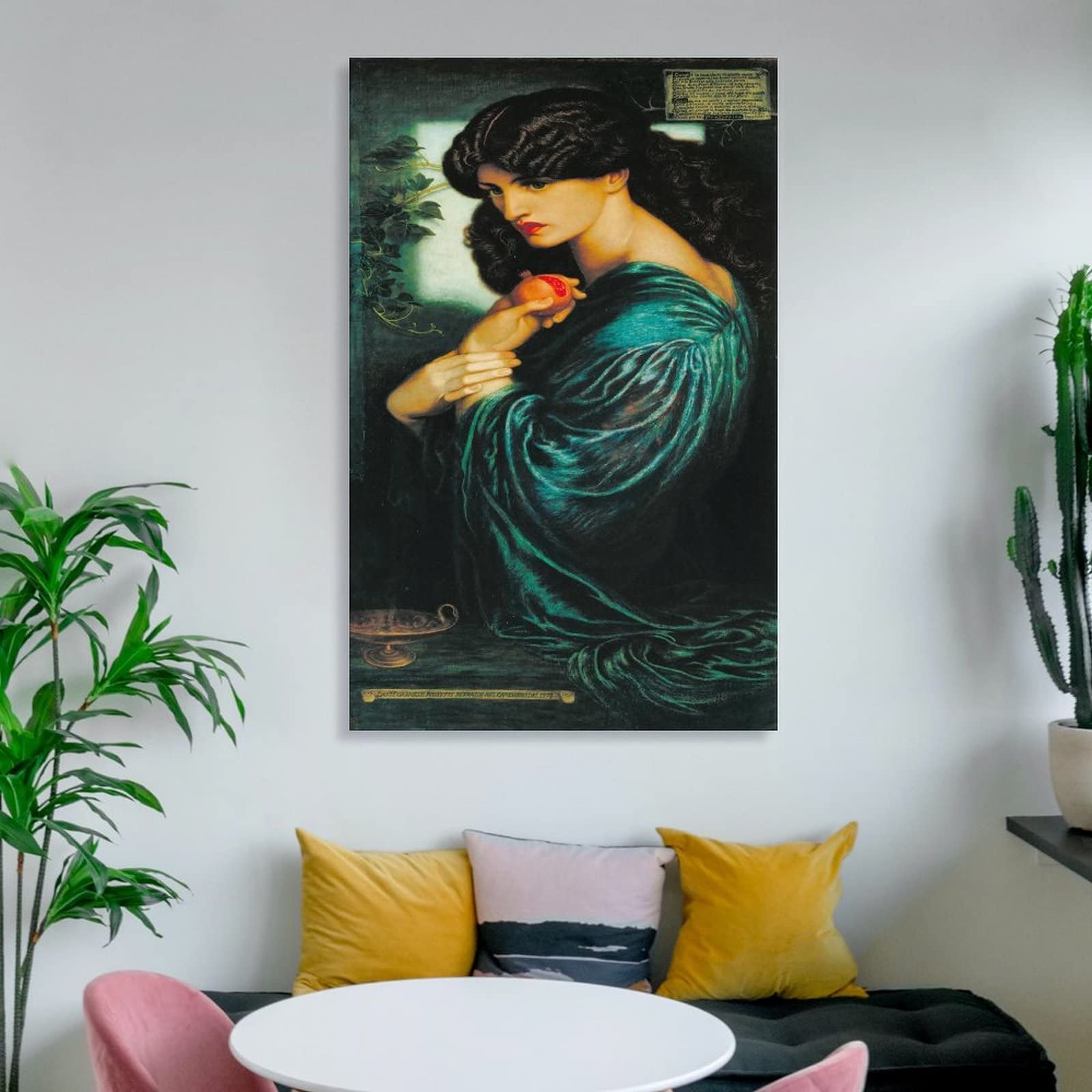 ダンテ・ゲイブリエル・ロセッティ、プロセルピナ、希少な画集より ファイル:Dante Gabriel Rossetti - Proserpine.JPG - Wikipedia
