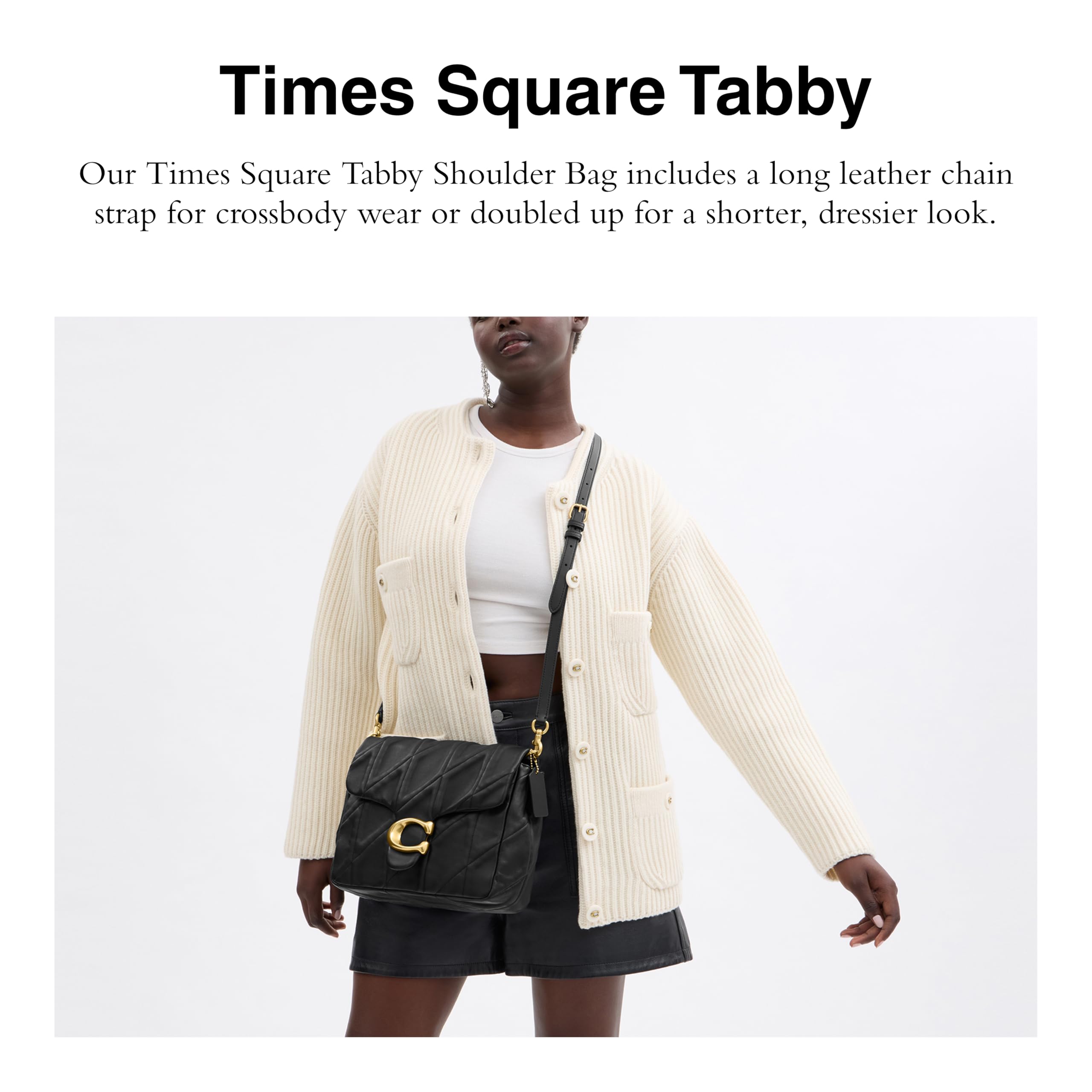 COACH Times Square Tabby 26, B4/Black