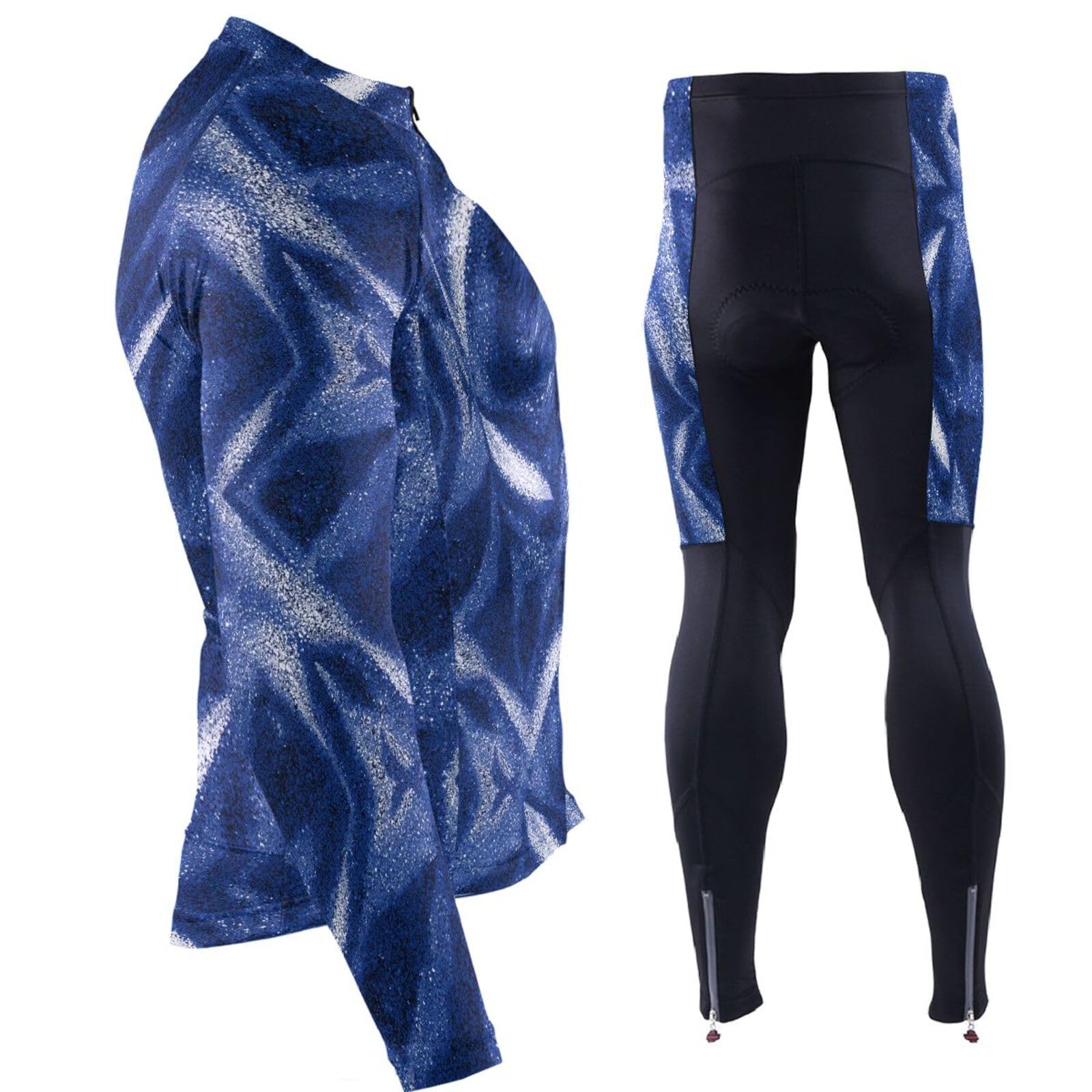 Herren Radtrikot mit Taschen Atmungsaktiv Rennradtrikot Herren 3D Gepolstert