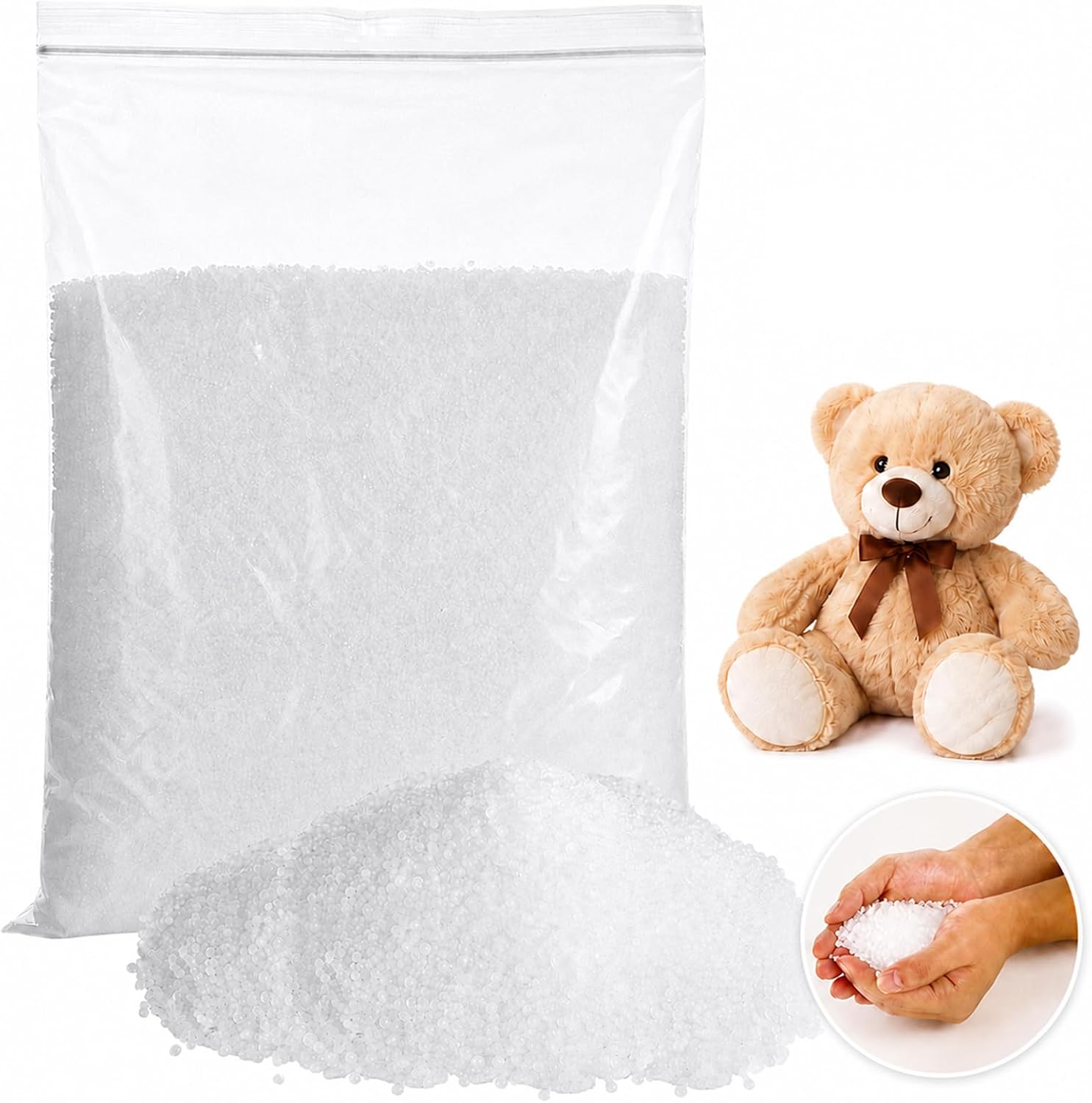Acrux7 5 LB Polypropylene Pellets Weighted Stuffing Beads
